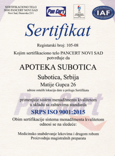 Apoteka Subotica